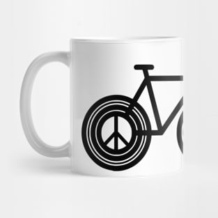 Ride for Peace (black) Mug